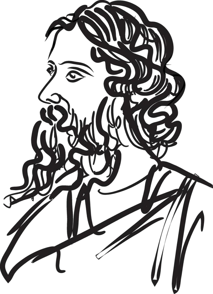Rabindranath Tagore portrait